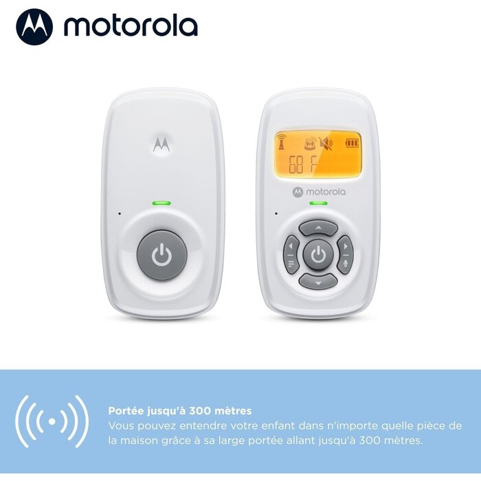 Babyphone Audio DECT avec écran LCD - Jusqu'à 62% de réduction