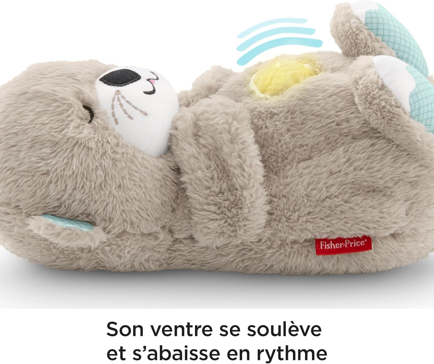 Fisher Price Peluche loutre musicale apaisante - Jusqu'à 62% de réduction