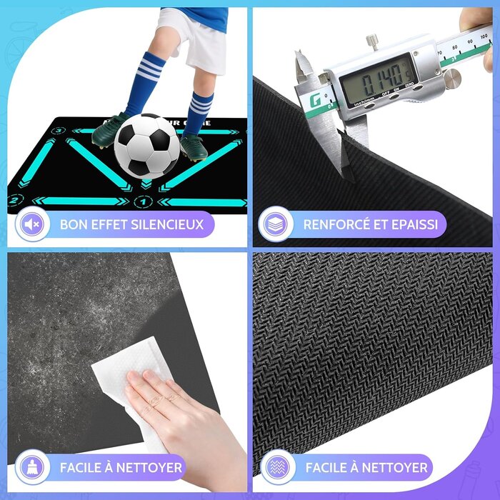 Tapis d'entraînement de football 90x60cm - Jusqu'à 61% de réduction