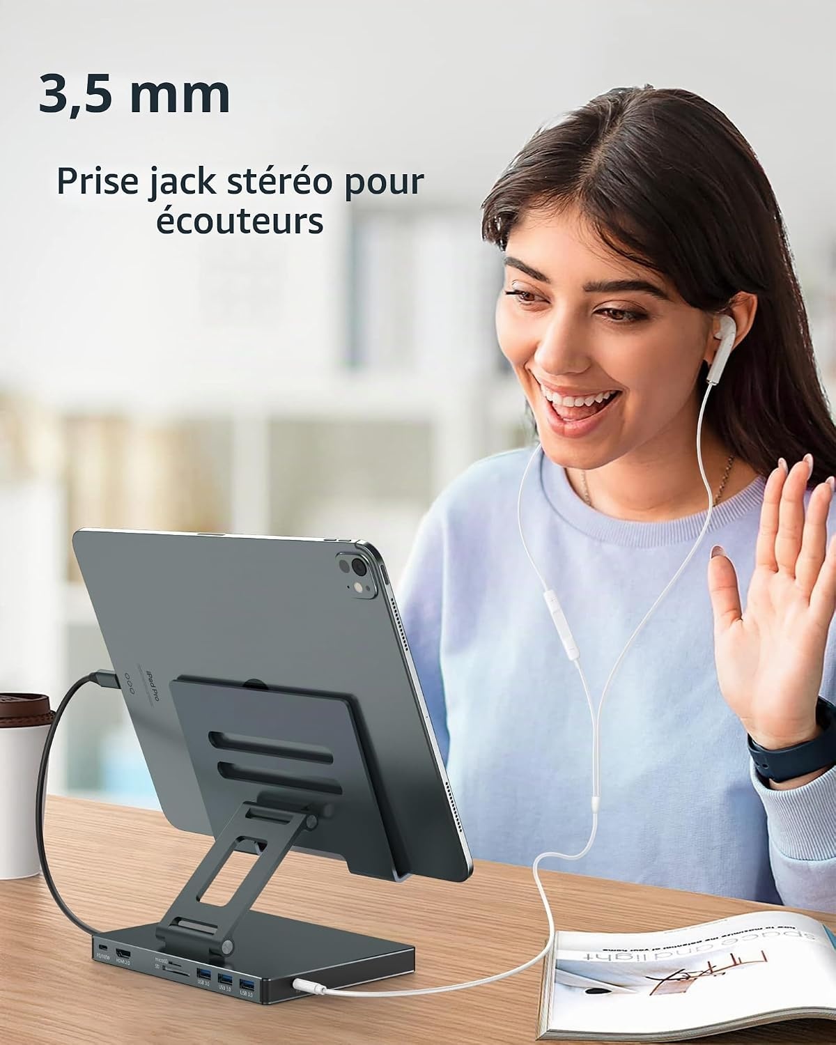 Station d'accueil USB-C 8 en 1 - Jusqu'à 64% de réduction