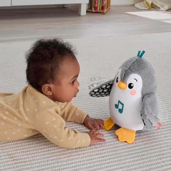Fisher Price Pingouin interactif sensoriel pour bébé - Jusqu'à 63% de réduction