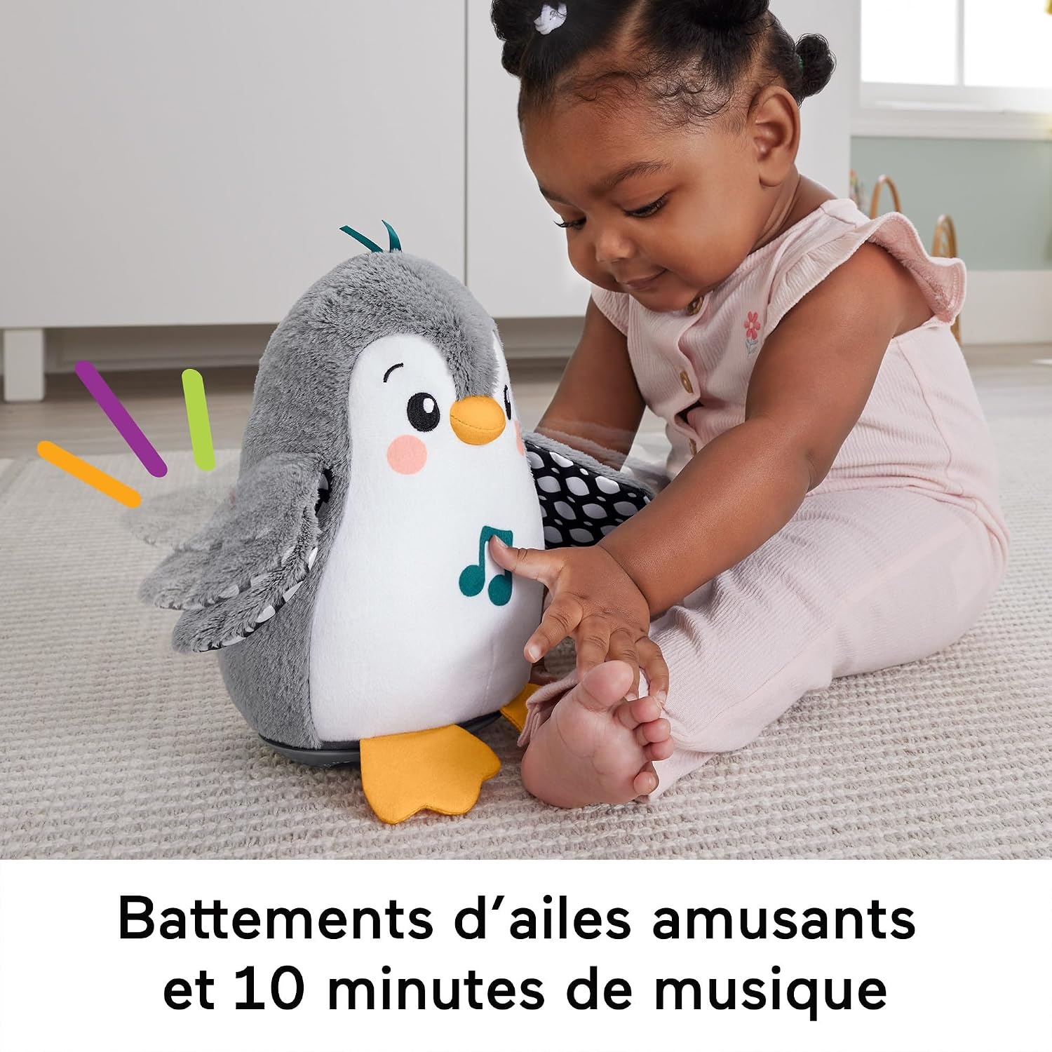 Fisher Price Pingouin interactif sensoriel pour bébé - Jusqu'à 63% de réduction