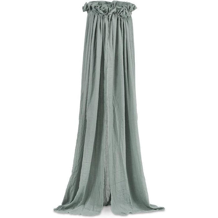 Ciel de lit bébé vintage blanc 205 cm - Jusqu'à 61% de réduction
