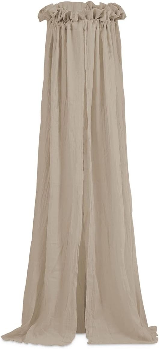 Ciel de lit bébé vintage blanc 205 cm - Jusqu'à 61% de réduction