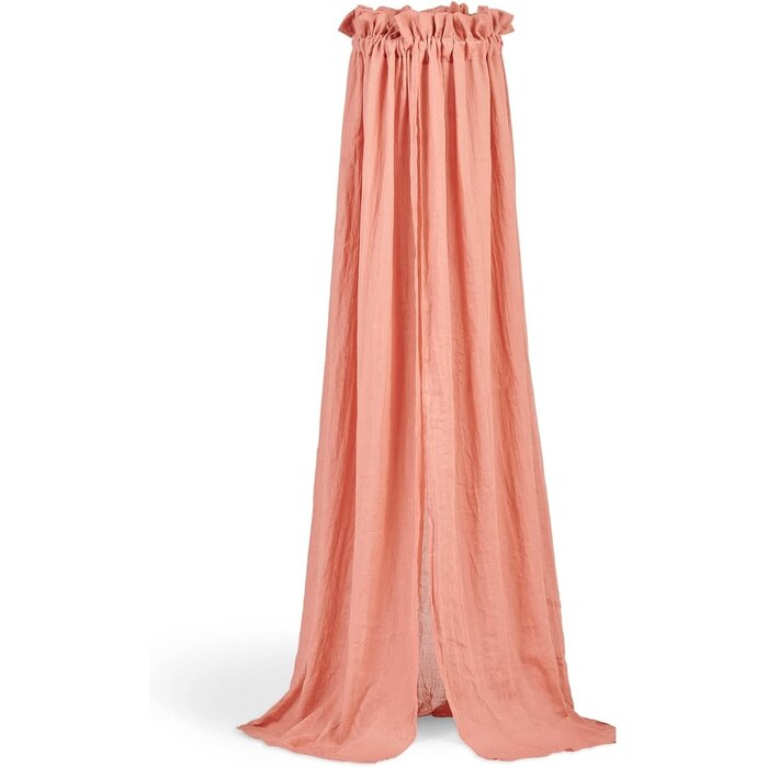 Ciel de lit bébé vintage blanc 205 cm - Jusqu'à 61% de réduction