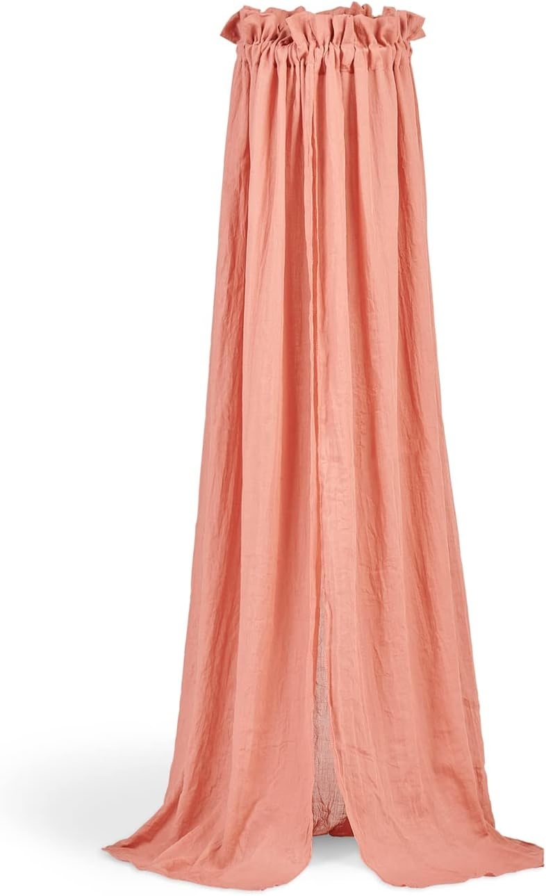 Ciel de lit bébé vintage blanc 205 cm - Jusqu'à 61% de réduction