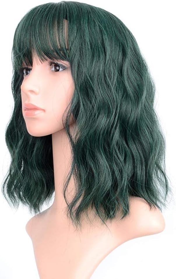 Perruque courte ondulée violette - Jusqu'à -60% sur votre look Cosplay