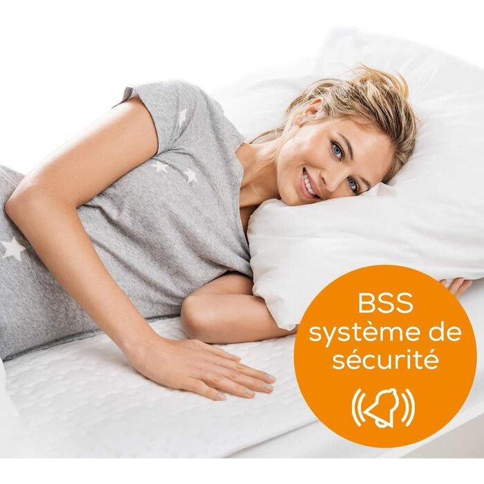 Chauffe-matelas électrique 150x80cm Polaire - Jusqu'à -63%