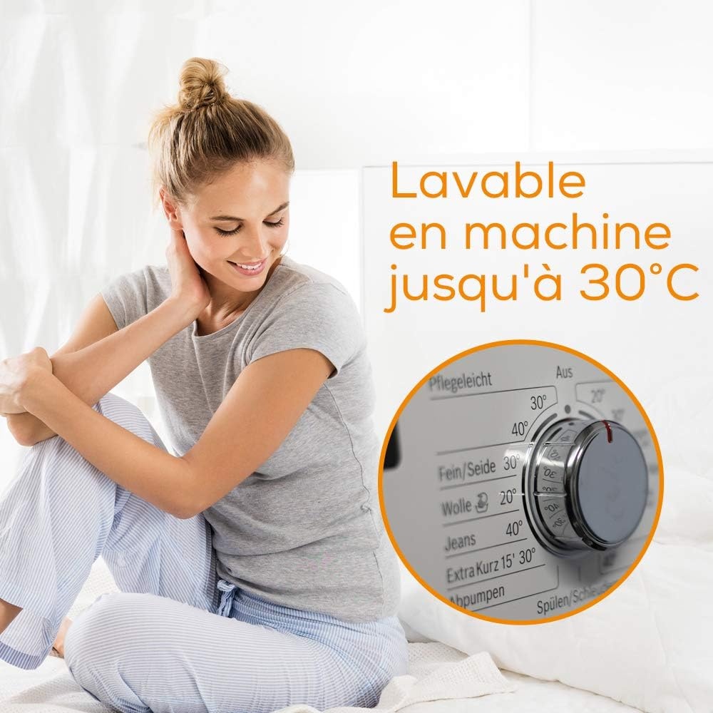 Chauffe-matelas électrique 150x80cm Polaire - Jusqu'à -63%