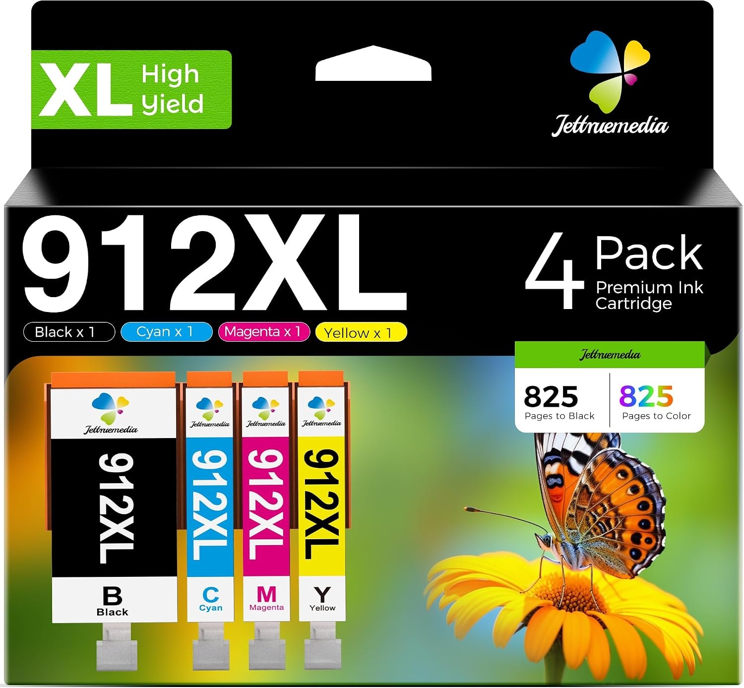 Pack 4 cartouches compatibles HP 912XL - Jusqu'à 28% de remise