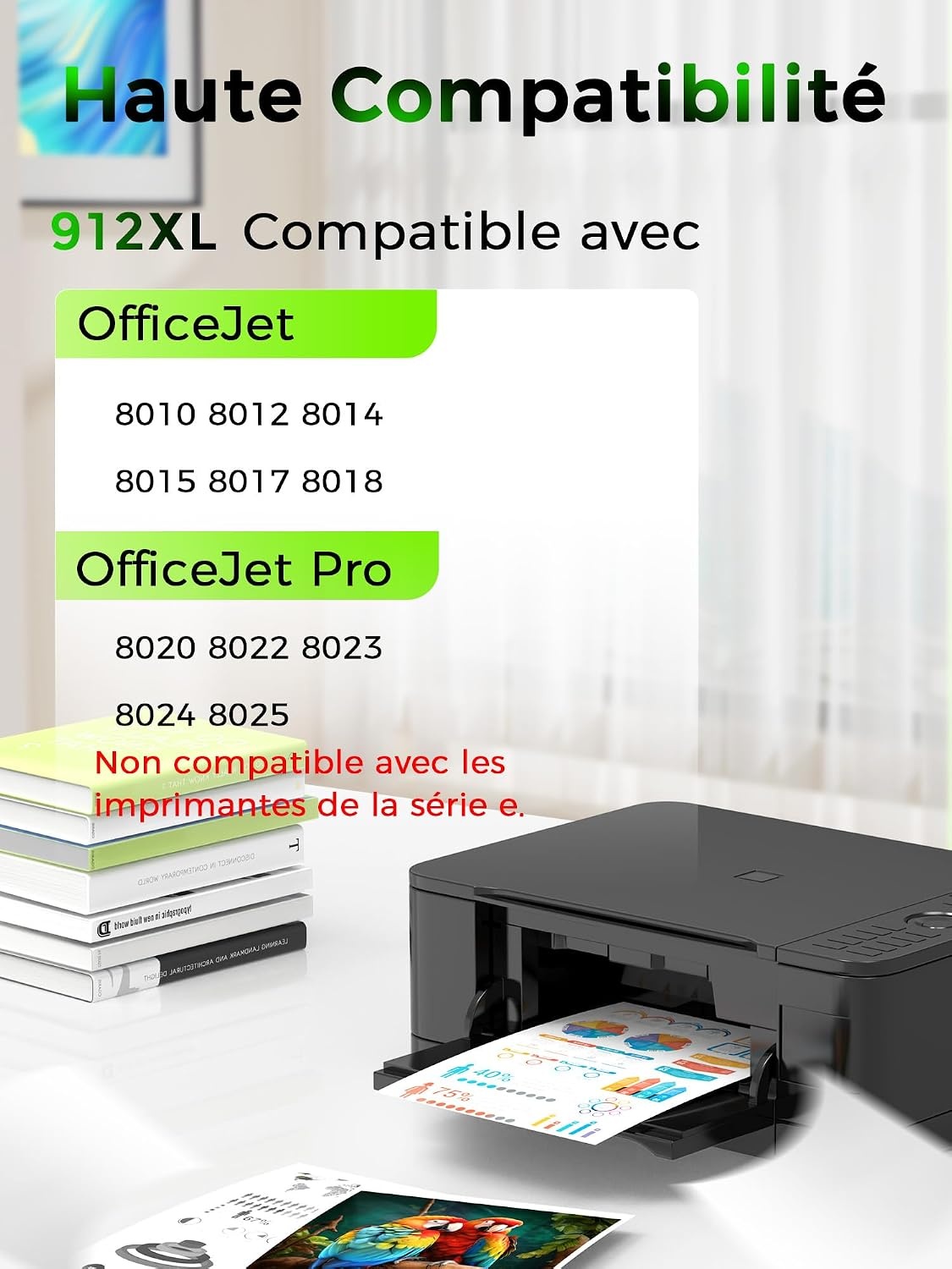 Pack 4 cartouches compatibles HP 912XL - Jusqu'à 28% de remise