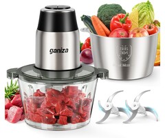 Hachoir multifonction 450W - 2 bols (1,8L) - Jusqu'à 60% de réduction