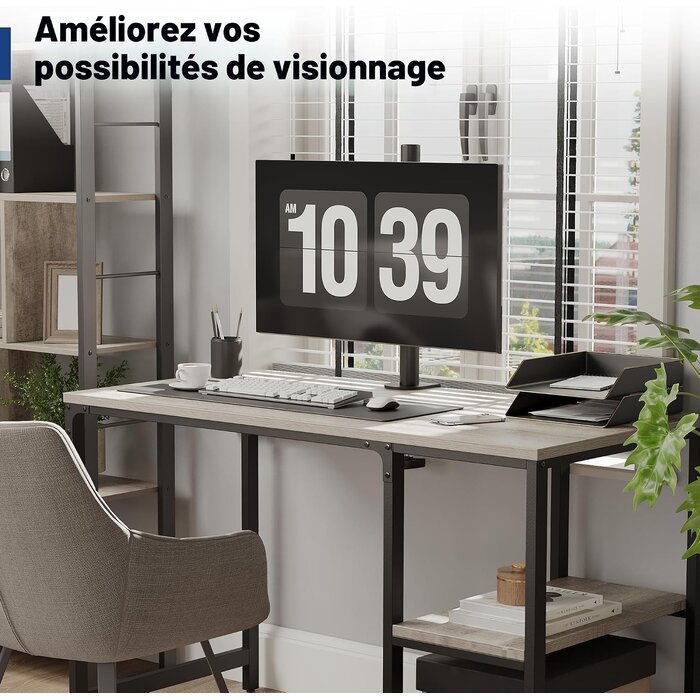Bras support écran ergonomique réglable - Jusqu'à 60% de remise