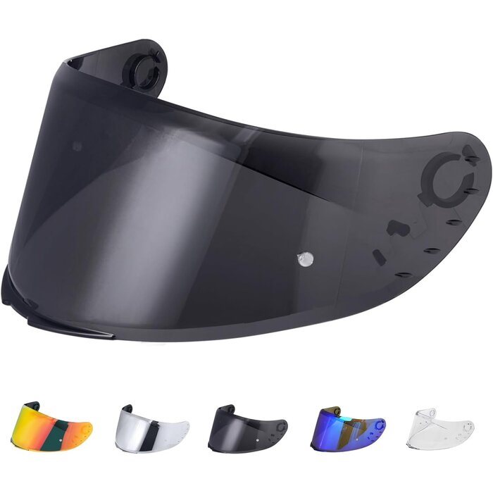 Visière pour casque moto - Jusqu'à -61% sur votre remplacement