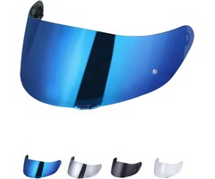 Visière Moto Bleu Chromé pour K1, K3SV, K5 - Jusqu'à -61% de remise