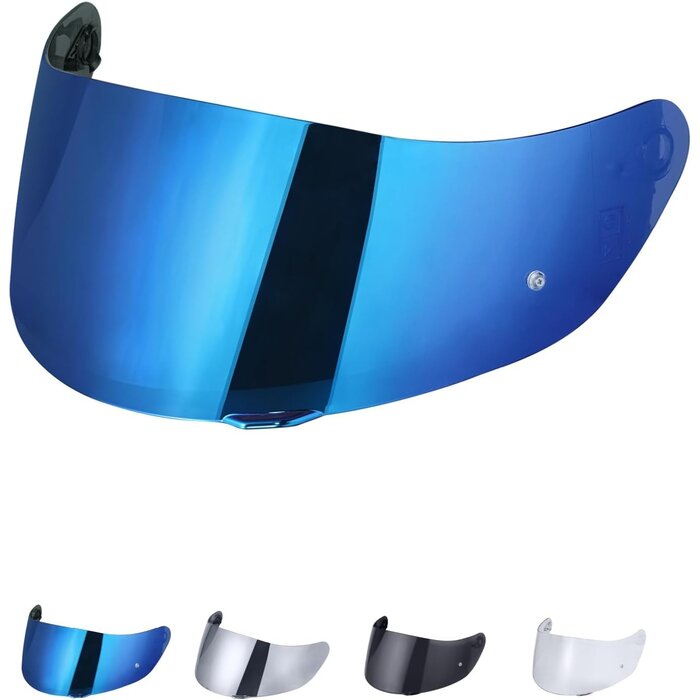 Visière Moto Bleu Chromé pour K1, K3SV, K5 - Jusqu'à -61% de remise