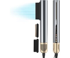 Brosse lissante soufflante ionique - Température réglable - Jusqu'à 61% de remise
