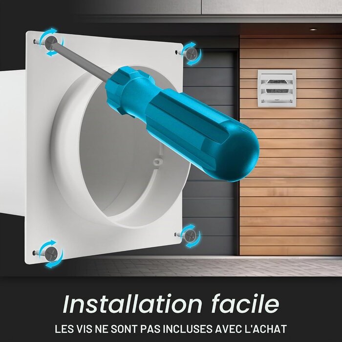 Kit évacuation murale 100mm réglable - Jusqu'à 60% de réduction