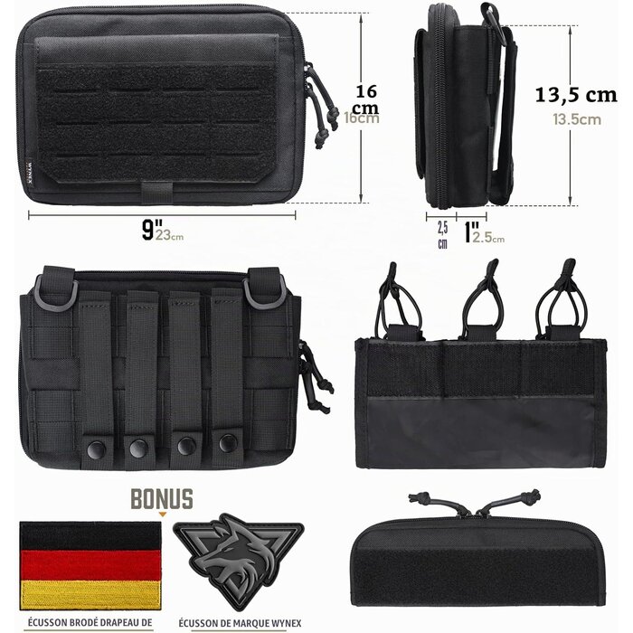 Pochette utilitaire tactique modulaire - Jusqu'à 58% de remise