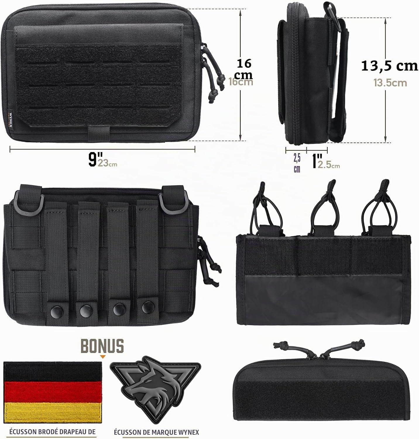 Pochette utilitaire tactique modulaire - Jusqu'à 58% de remise