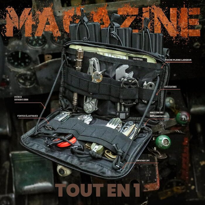 Pochette utilitaire tactique modulaire - Jusqu'à 58% de remise