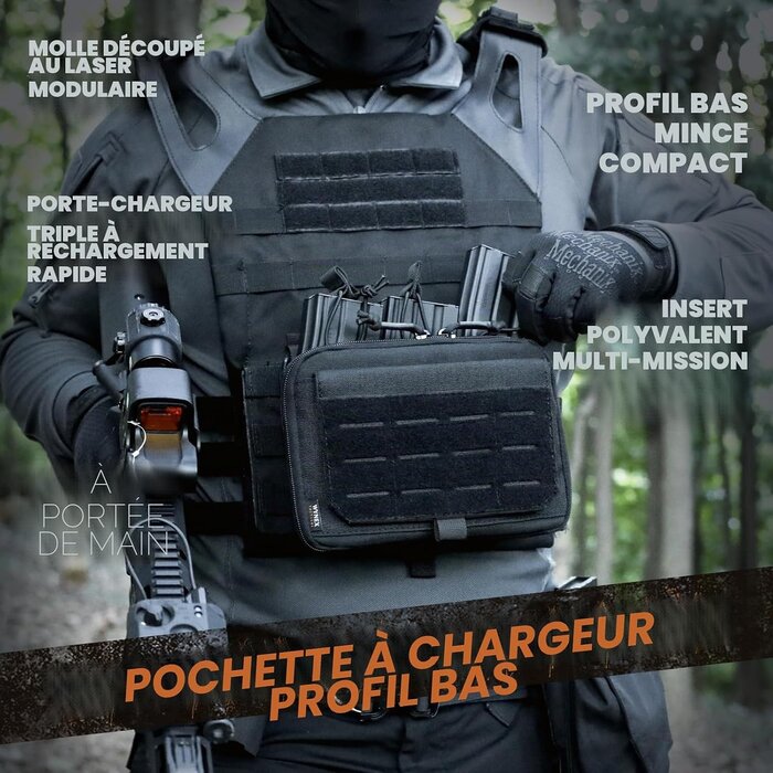 Pochette utilitaire tactique modulaire - Jusqu'à 58% de remise