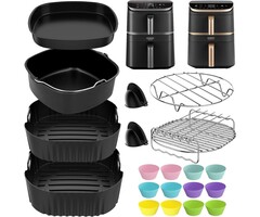 Kit d'accessoires 19 pièces pour friteuse à air chaud - Jusqu'à -60%