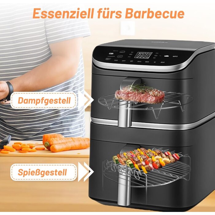Kit d'accessoires 19 pièces pour friteuse à air chaud - Jusqu'à -60%