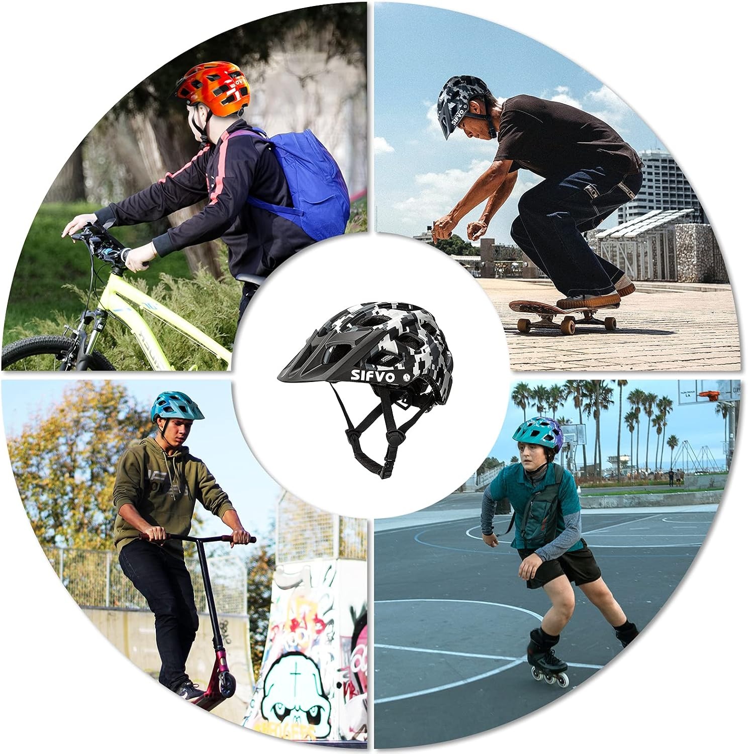 Casque de vélo enfant ajustable (54-57 cm) - Jusqu'à -60% sur l'outlet