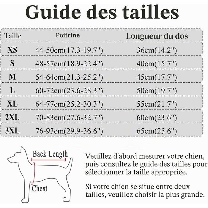 Manteau d'hiver pour chien avec harnais intégré - Jusqu'à -58% !