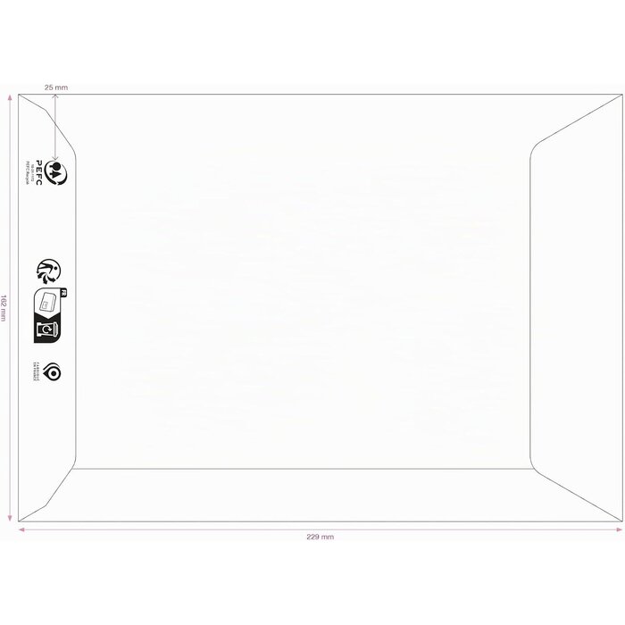 Lot de 500 Enveloppes C5 Kraft 90g - Jusqu'à -57% de réduction