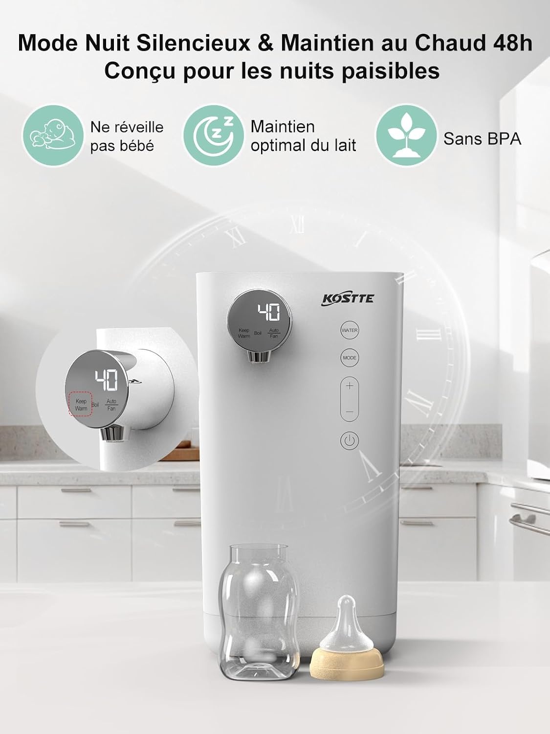 Préparateur de Biberons Automatique - Jusqu'à -63% sur votre modèle