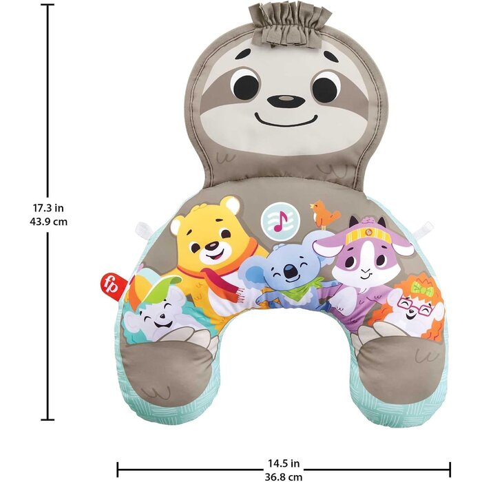 Fisher Price Coussin d'éveil pour bébé avec musique et vibrations - Jusqu'à -58%