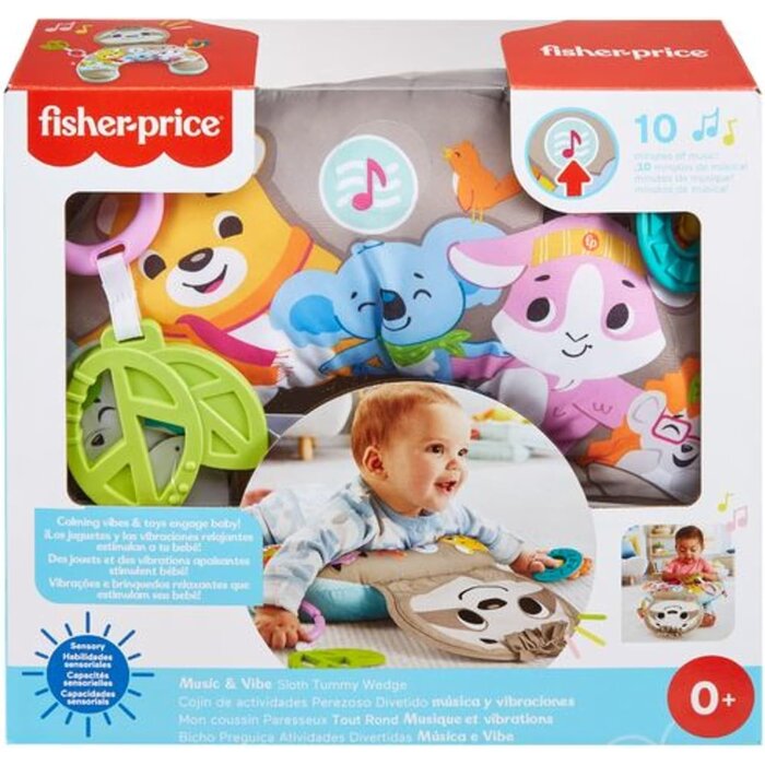 Fisher Price Coussin d'éveil pour bébé avec musique et vibrations - Jusqu'à -58%