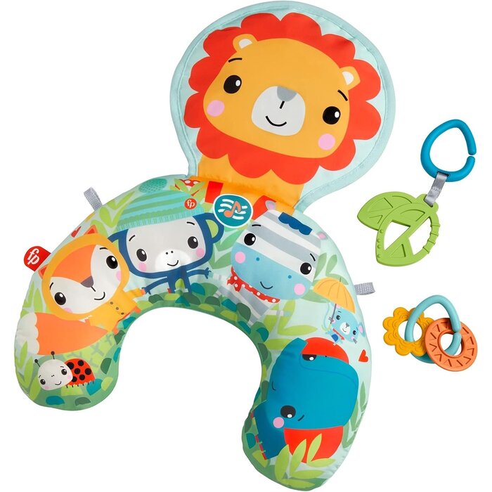Fisher Price Coussin d'éveil pour bébé avec musique et vibrations - Jusqu'à -58%