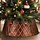 Cache-pied de sapin métal cuivre 90 cm - Jusqu'à -60% sur les modèles