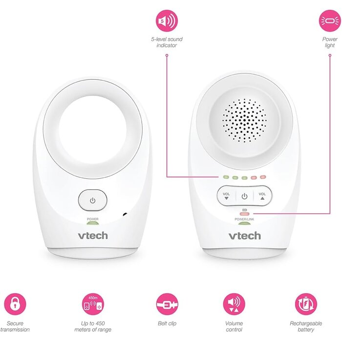 Babyphone audio sans fil - Jusqu'à -33% sur votre tranquillité
