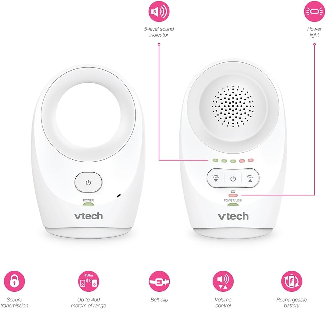 Babyphone audio sans fil - Jusqu'à -33% sur votre tranquillité
