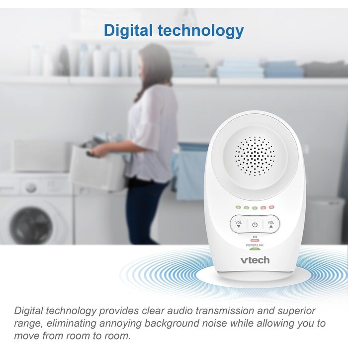 Babyphone audio sans fil - Jusqu'à -33% sur votre tranquillité