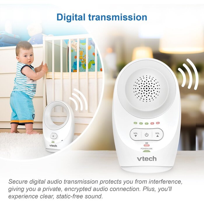 Babyphone audio sans fil - Jusqu'à -33% sur votre tranquillité