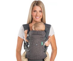 Porte-bébé ergonomique 4-en-1 - Gris - Jusqu'à -61%