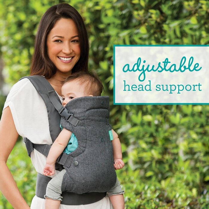 Porte-bébé ergonomique 4-en-1 - Gris - Jusqu'à -61%