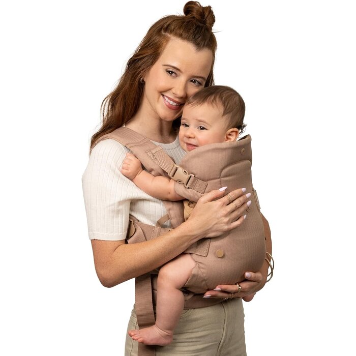 Porte-bébé ergonomique 4-en-1 - Gris - Jusqu'à -61%