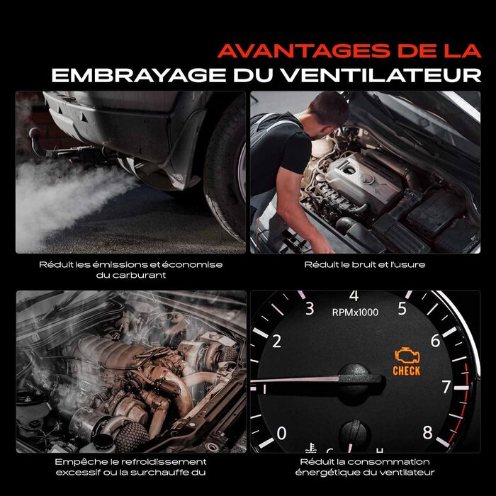 Frankberg Visco-coupleur Mitsubishi Pajero 3.2L - Jusqu'à -63%