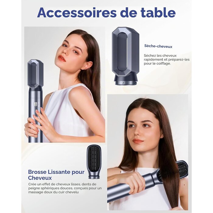 Brosse soufflante 6-en-1 multifonction : économisez jusqu'à 59% !