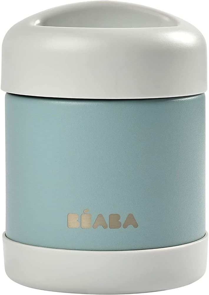 Béaba Récipient isotherme 300 ml bébé - Gris/Eucalyptus - Jusqu'à -57%
