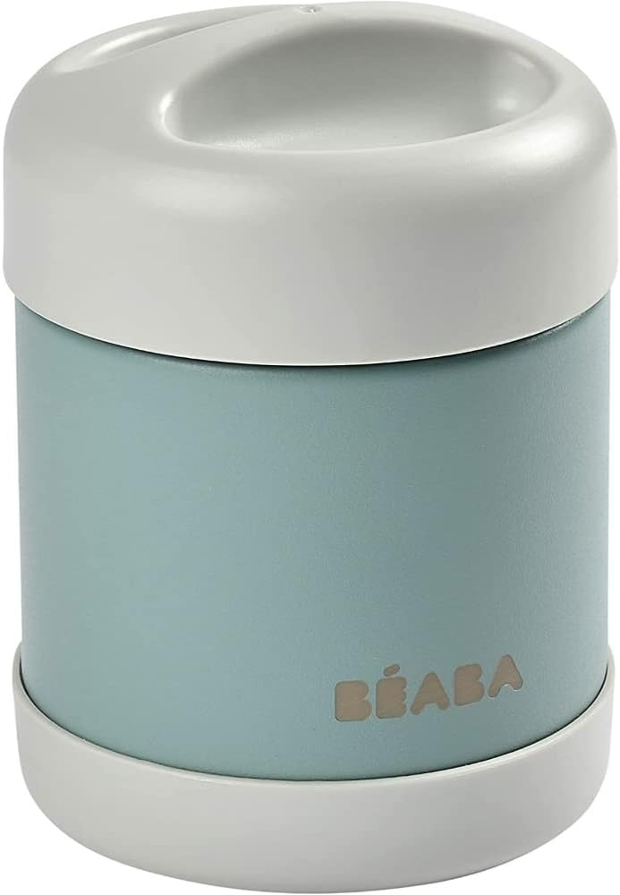 Béaba Récipient isotherme 300 ml bébé - Gris/Eucalyptus - Jusqu'à -57%