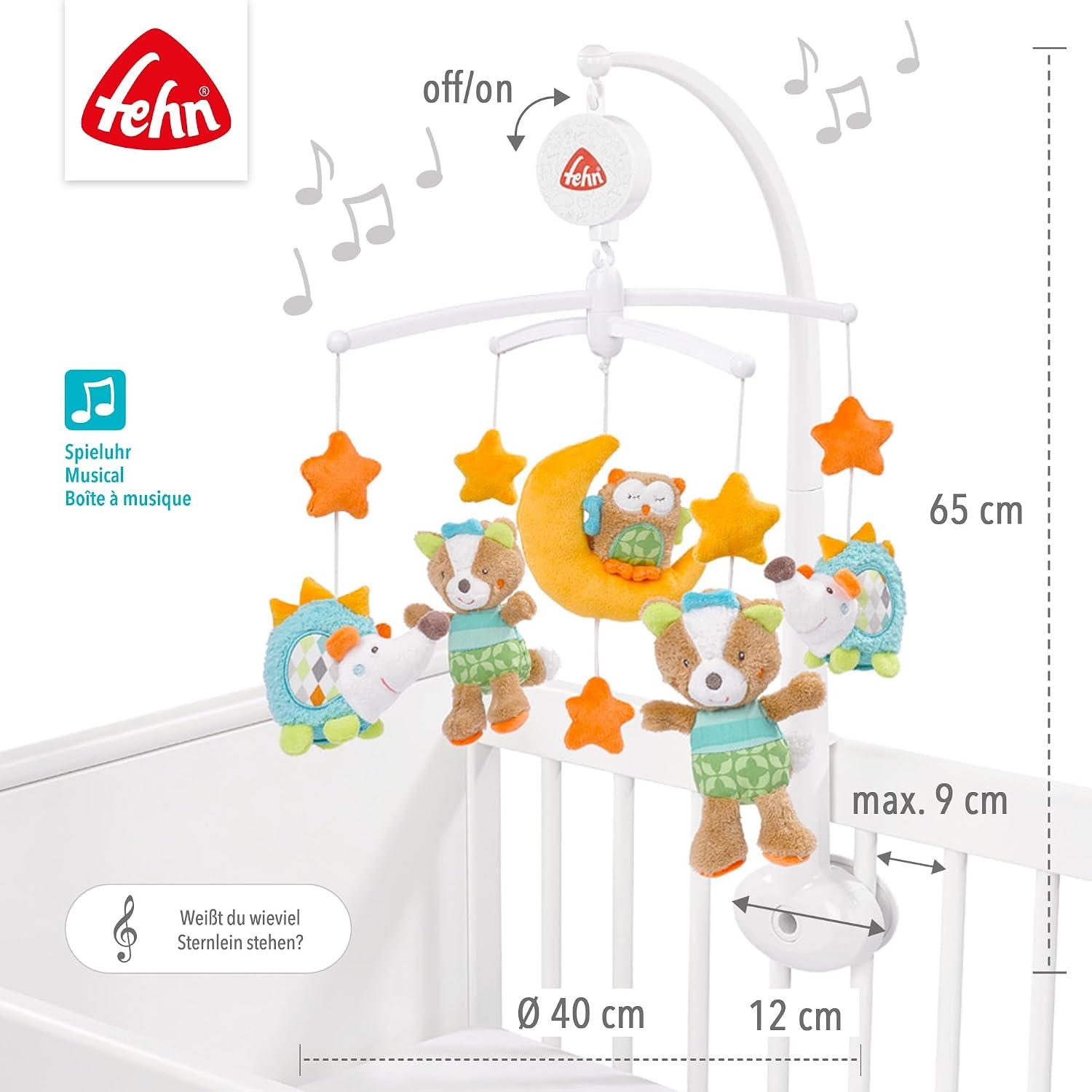 Mobile musical bébé Sleeping Forest - jusqu'à -61% de réduction
