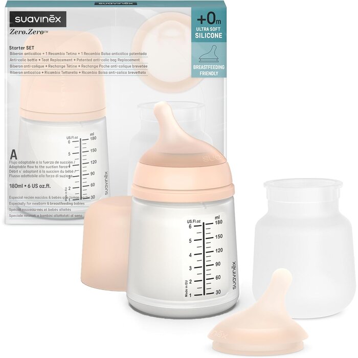 Biberon anti-colique 180 ml débit variable - Jusqu'à -55%