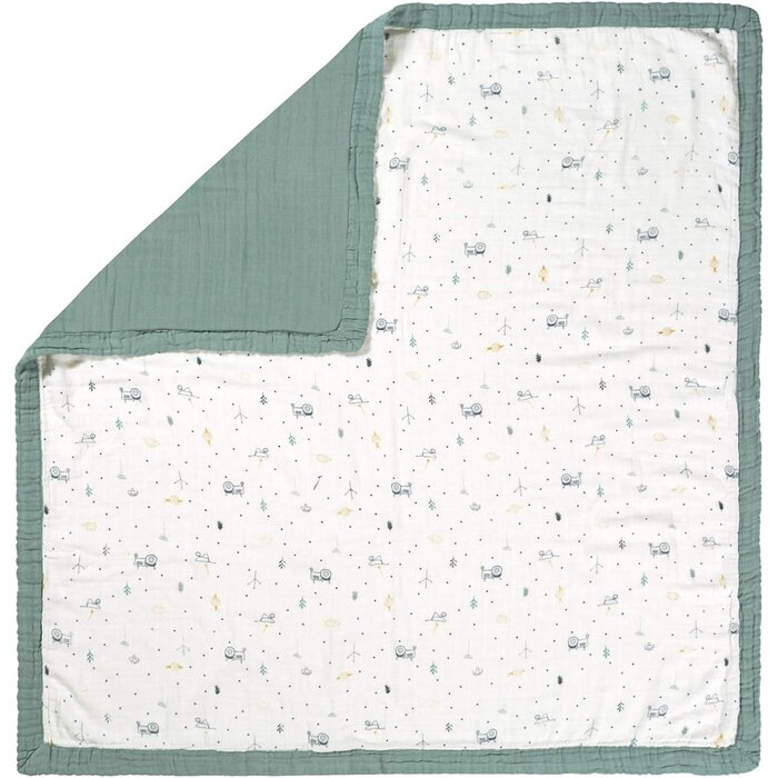 Couverture bébé en bambou et coton Garden Explorer - Jusqu'à 60% de remise